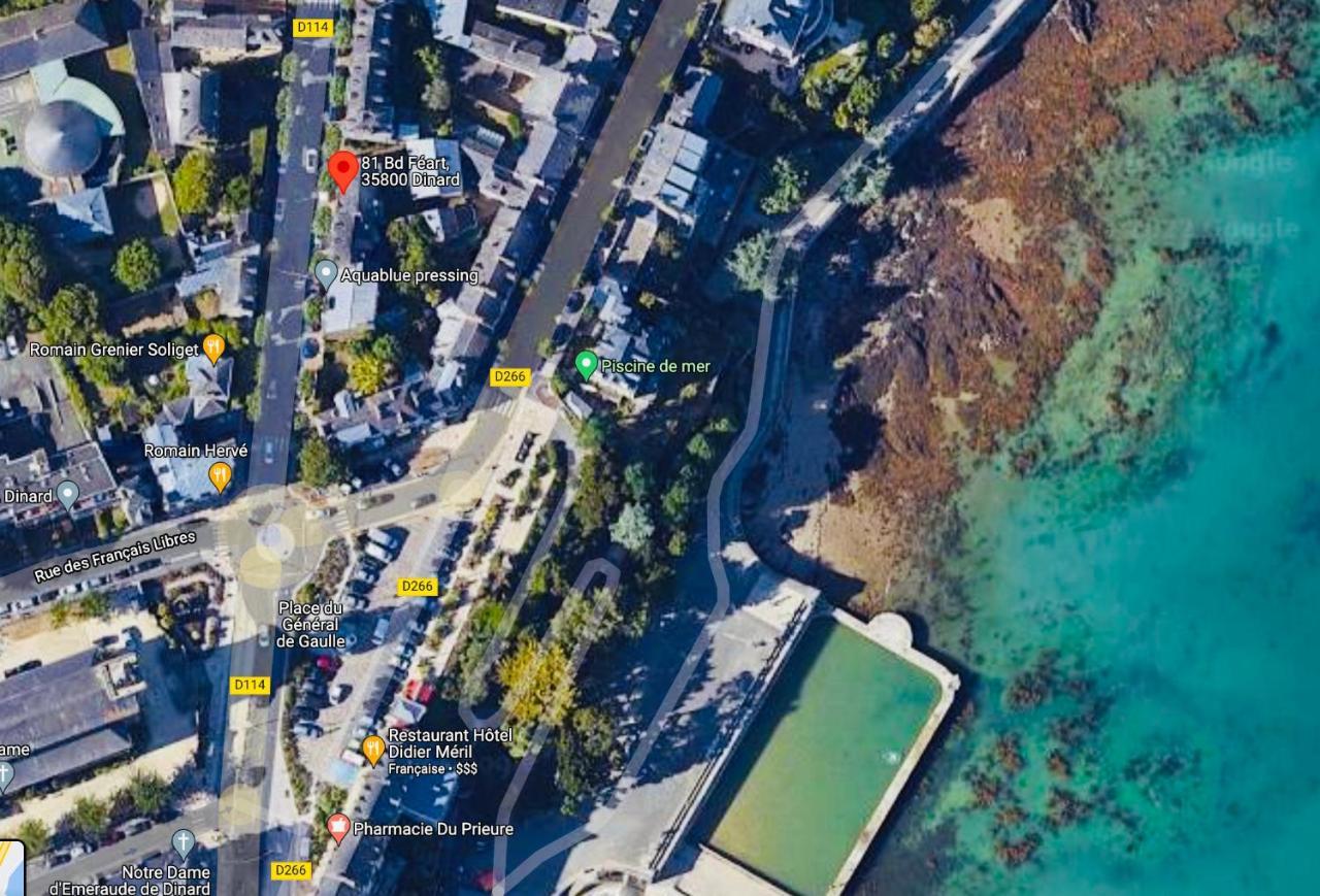 Homard & Fox, Le Feart, Studio Avec Coin Terrasse & Barbecue Ντινάρ Εξωτερικό φωτογραφία